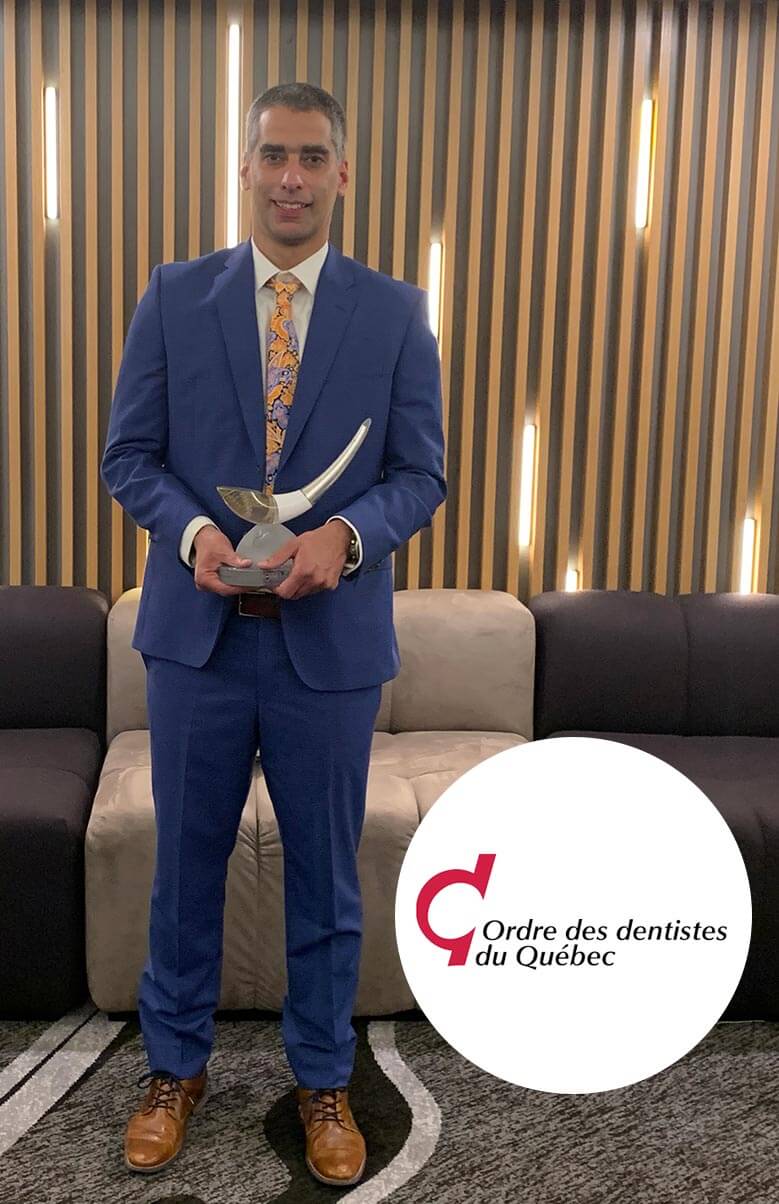 Dr.Lacoste- Prix Ordre des Dentistes du QC- 11/2019